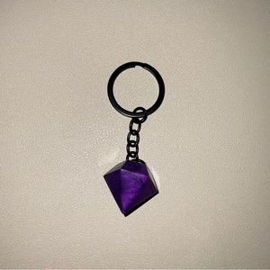 Handmade resin keychain